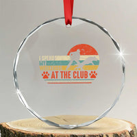 Funny IGP Bite Work Crystal Glass Ornament Schutzhund Dog Training - Wonder Print Shop
