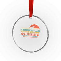 Funny IGP Bite Work Crystal Glass Ornament Schutzhund Dog Training - Wonder Print Shop