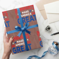 Funny Immigrants Make America Great Wrapping Paper Roll Stars Stripes - Wonder Print Shop