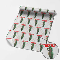 Funny Inflatable Portland Frog Resist Wrapping Paper Roll Freedom Protest - Wonder Print Shop