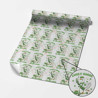Funny Irish Goose Lover Wrapping Paper Roll Lucky Goose On The Loose