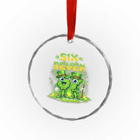 Funny Irish St Patricks Day 67 Crystal Glass Ornament Six Seven Brainrot Italian Gaming 6 7 Meme Gen Alpha Slang