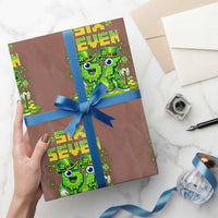Funny Irish St Patricks Day 67 Wrapping Paper Roll Six Seven Brainrot Italian Gaming 6 7 Meme Gen Alpha Slang