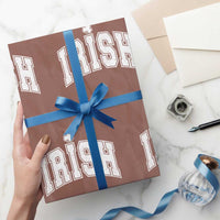 Funny Irish St Patricks Day Distressed Shamrock Ireland Pride Wrapping Paper Roll