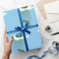 Funny Irish St Patricks Day Wrapping Paper Roll UFO Egg Bacon Abduction Funny