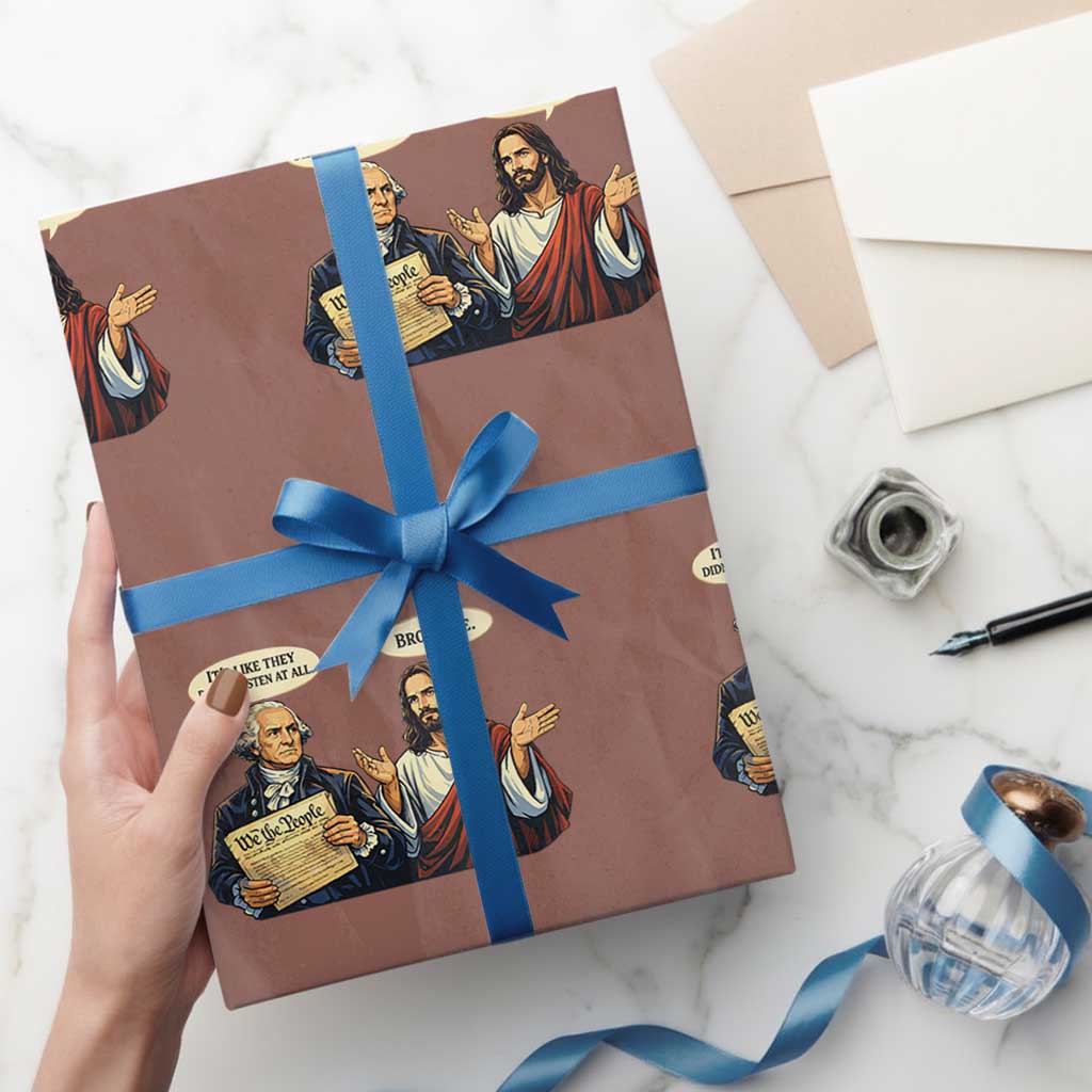 Funny Its Like They Didnt Listen At All Bro Same Meme Wrapping Paper Roll
