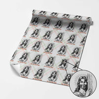 Funny Jesus Christian Meme Wrapping Paper Roll I Am Telling Dad