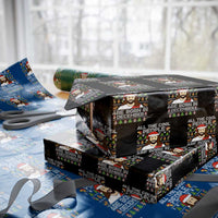 Funny Jesus Christmas December Birthday Wrapping Paper Roll Ugly Xmas - Wonder Print Shop