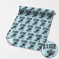 Funny Jesus Hockey Wrapping Paper Roll He Is Rizzin'