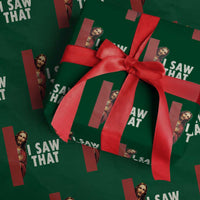 Funny Jesus I Saw That Wrapping Paper Roll Retro Christian Meme