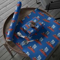 Funny Jesus I Saw That Wrapping Paper Roll Retro Christian Meme