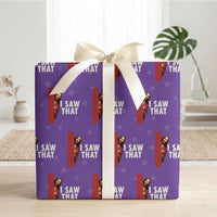 Funny Jesus I Saw That Wrapping Paper Roll Retro Christian Meme