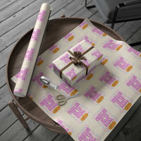 Funny Jewish Holiday Wrapping Paper Roll Challah At Ya Girl Gift - Wonder Print Shop
