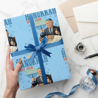 Funny Jewish Holiday Wrapping Paper Roll Make Hanukkah Great Again Ugly Gift - Wonder Print Shop