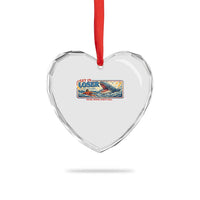 Funny Jonah And The Whale Heart Crystal Glass Ornament Christian Bible Get in Loser Were Doing Gods Will