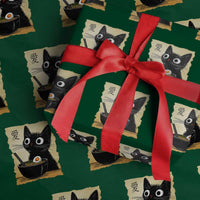 Funny Kawaii Cat Ramen Wrapping Paper Roll Japanese Noodles Lover Anime Otaku Manga Retro