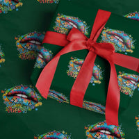 Funny Kiss My Aspergers Wrapping Paper Roll Asperger Syndrome Autism Awareness