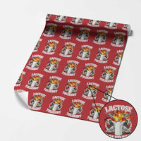 Funny Lactose Tolerant Wrapping Paper Roll Retro Pro-Dairy Ironic Cringe Meme