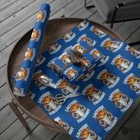 Funny Lactose Tolerant Wrapping Paper Roll Retro Pro-Dairy Ironic Cringe Meme