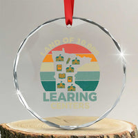 Funny Land Of 10000 Learing Center Crystal Glass Ornament Anti Scam Awareness - Wonder Print Shop