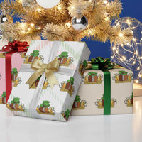 Funny Leprechaun Hat American Football Wrapping Paper Roll