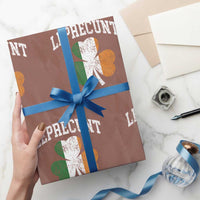 Funny Leprecunt St Patricks Day Wrapping Paper Roll Vintage Irish Shamrock Adult Humor