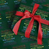 Funny LGBT Christmas Wrapping Paper Roll Don't We Now Our Gay Apparel Rainbow Unicorn - Wonder Print Shop