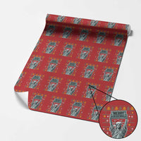 Funny Liberty Statue Ugly Sweater Gift Wrapping Paper Roll Merry Resistmas - Wonder Print Shop