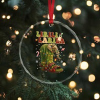 Funny Lirili Larila Italian Brainrot Meme Crystal Glass Ornament Christmas Gift - Wonder Print Shop