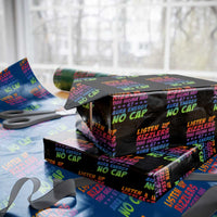 Funny Listen Up Rizzlers This Sigma Has 67 Aura Energy No Cap Wrapping Paper Roll - Wonder Print Shop