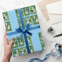 Funny Liver Cancer Warrior Support Gift Wrapping Paper Roll Just A Strong Goose