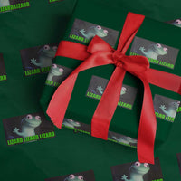 Funny Lizard Lizard Lizard Wrapping Paper Roll Weirdcore Gecko Meme - Wonder Print Shop