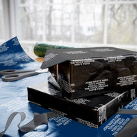 Funny Lyrics Wrapping Paper Roll Jone Waste Yore Toye Toye Monme Yorall Rediii