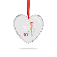 Funny Marcus The Worm 67 Meme Christmas Heart Crystal Glass Ornament I Don't Like This It's Pissing Me Off - Wonder Print Shop