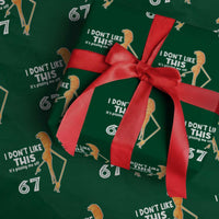 Funny Marcus The Worm 67 Meme Wrapping Paper Roll I Dont Like This Its Pissing Me Off - Wonder Print Shop