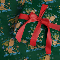 Funny Marcus The Worm Hanukkah Meme Wrapping Paper Roll - Wonder Print Shop
