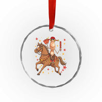 Funny Marcus The Worm Lunar New Year Crystal Glass Ornament Viral Meme - Wonder Print Shop