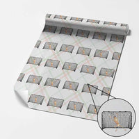 Funny Marcus The Worm Soccer Goalkeeper Gift Wrapping Paper Roll