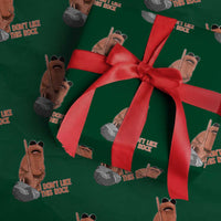 Funny Marcus The Worm Wrapping Paper Roll I Dont Like This Rock Meme - Wonder Print Shop