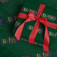 Funny Mardi Gras Cajun Crawfish Season Wrapping Paper Roll