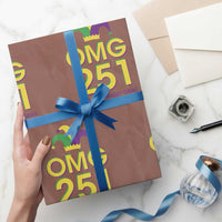 Funny Mardi Gras In Mobile Alabama Wrapping Paper Roll OMG 251 Original Mardi Gras Jester Hat