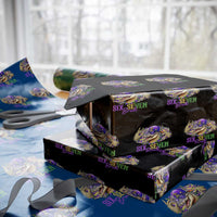 Funny Mardi Gras Six Seven Bruh Wrapping Paper Roll 67 Meme Mardigator Alligator