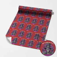 Funny Mardi Gras Voodoo Wrapping Paper Roll Don't Make Me Go All Voodoo On You New Orleans Witch Doctor