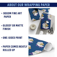 Funny Mardi Gras Wrapping Paper Roll Rollin' With My Krewe Marching Boots Carnival Party