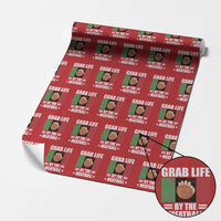 Funny Meatball Wrapping Paper Roll Italian Food Italy Flag - Wonder Print Shop
