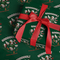Funny Merlin the Duck Mexico Soccer Supporter Wrapping Paper Roll El Pato Del Partido Goooool Football Fans
