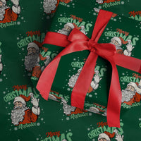Funny Merry Christmas Assholes Wrapping Paper Roll Xmas Naughty Santa Adult Jokes - Wonder Print Shop