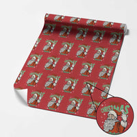 Funny Merry Christmas Assholes Wrapping Paper Roll Xmas Naughty Santa Adult Jokes - Wonder Print Shop