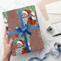 Funny Merry Christmas Assholes Wrapping Paper Roll Xmas Naughty Santa Adult Jokes - Wonder Print Shop