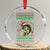 Funny Merry Fishmas Ugly Sweater Crystal Glass Ornament Fisherman Christmas Gift - Wonder Print Shop